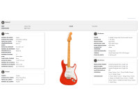 Fender Squier CV 50s Strat MN FR Fender Squier CV 50s Strat MN FR